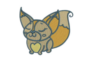 Adorable Woodland Animal Childish Fox Design