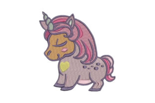 Unicorn for Kids: A Charming Embroidery Design